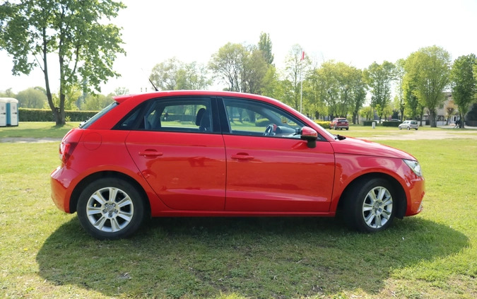 Audi A1 cena 41900 przebieg: 63677, rok produkcji 2012 z Głowno małe 667